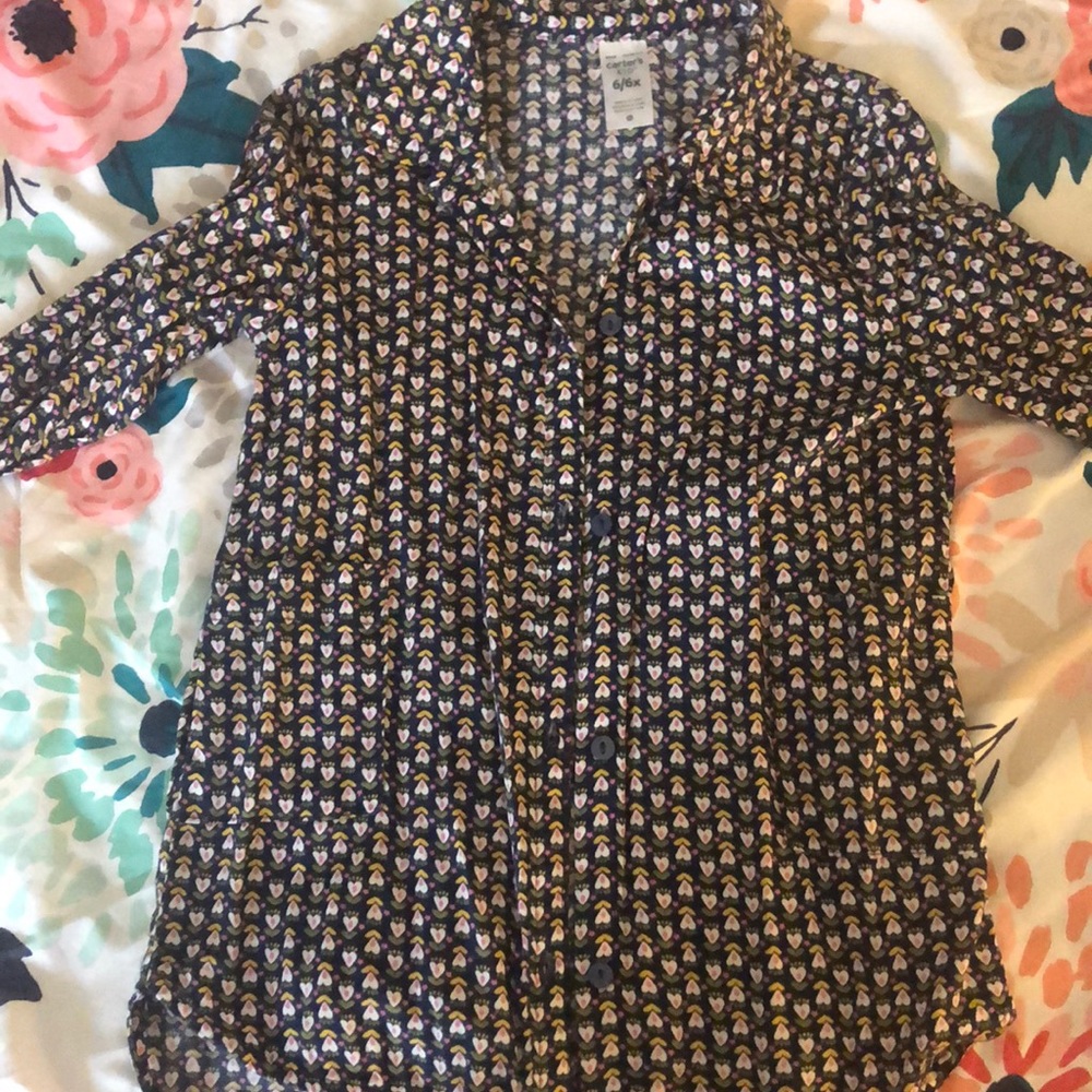 Carter’s little girls blouse